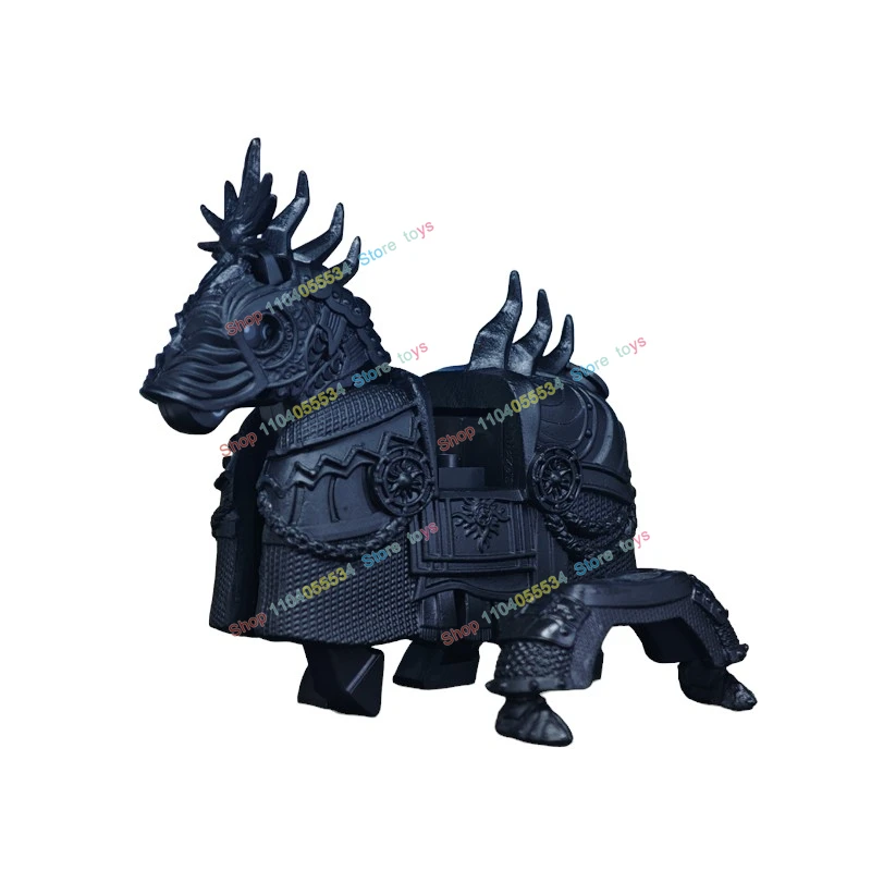 MA01 MA02 Heavy Armored Warhorse MOC Assemble scene bricks Action Figures Accessory Building Block Puzzle Children's Toys