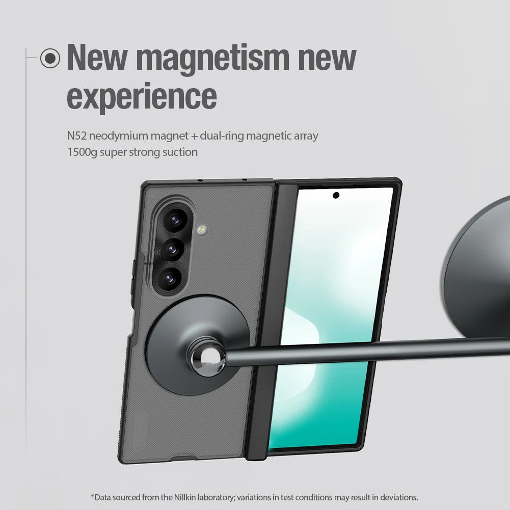 Für Samsung Galaxy Z Fold 8 Ultra Hülle NILLKIN Passgenaue Hülle Magnetische Super Frosted Shield Matte PC-Abdeckung – Detail 7