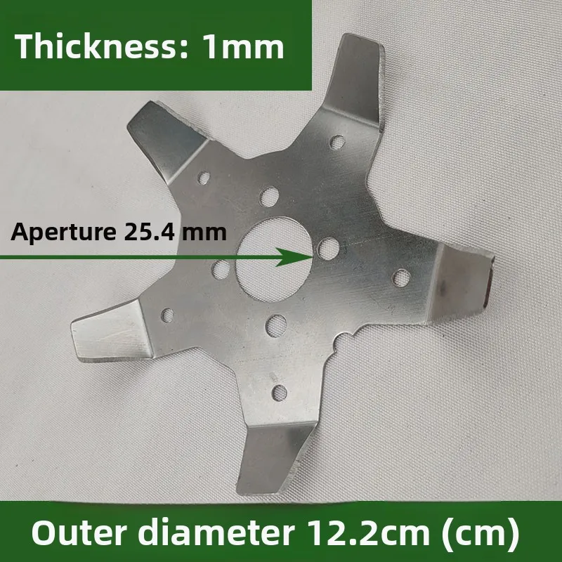 يتميز العلامة التجارية الجديدة لجزازة العشب بخمسة شفرات مضادة للتشابك مع ملحقات رأس قص 6 / 10 أسنان