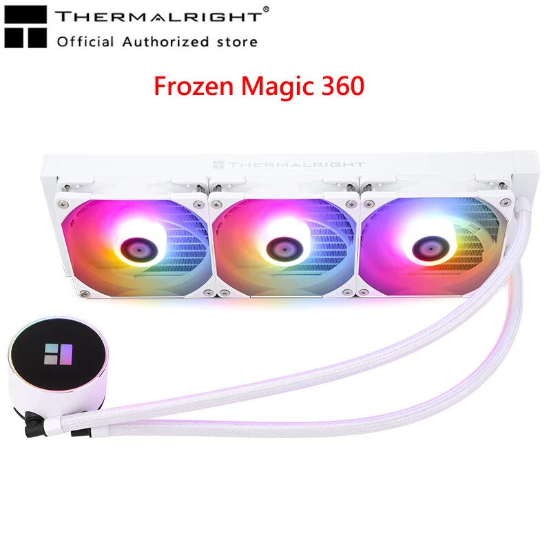 

Thermalright Frozen Magic 360 ARGB CPU Integrated Liquid Cooler 360mm Water Cooling Radiator Intel 115X 2011 1700 AMD AM4 AM5