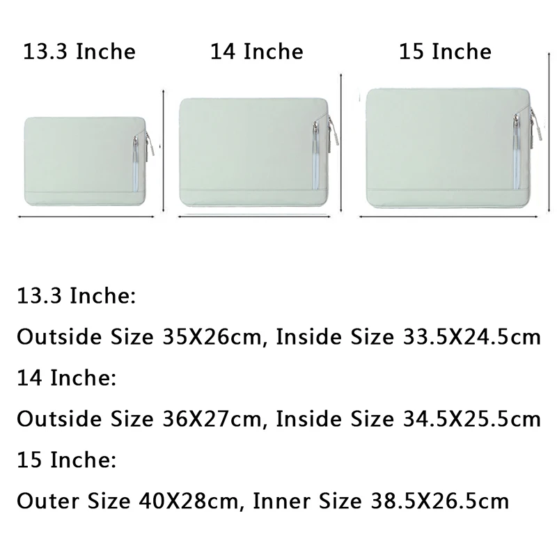 Draagbare Laptoptas 13.3 14.6 15.6 Inch voor Macbook Pro Huawei Xiaomi Mac Book M1 Laptop Case Notebook Accessoires Laptop Sleeve