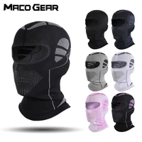 Pasamontañas transpirable para motocicleta, cubierta para la cara, máscara a prueba de viento para esquí de invierno, capucha para casco de alta elasticidad, bufanda para ciclismo en clima frío