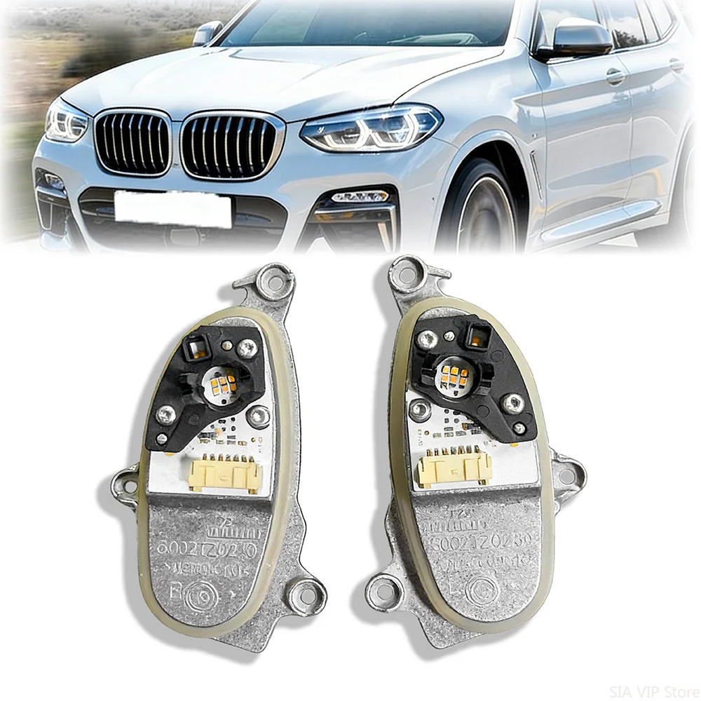 

Для BMW X3 X4 G01 G02 G08 2018-2020 (спецификация для США) Оригинальный модуль светодиодного поворотника фары 63117466111 63117466112