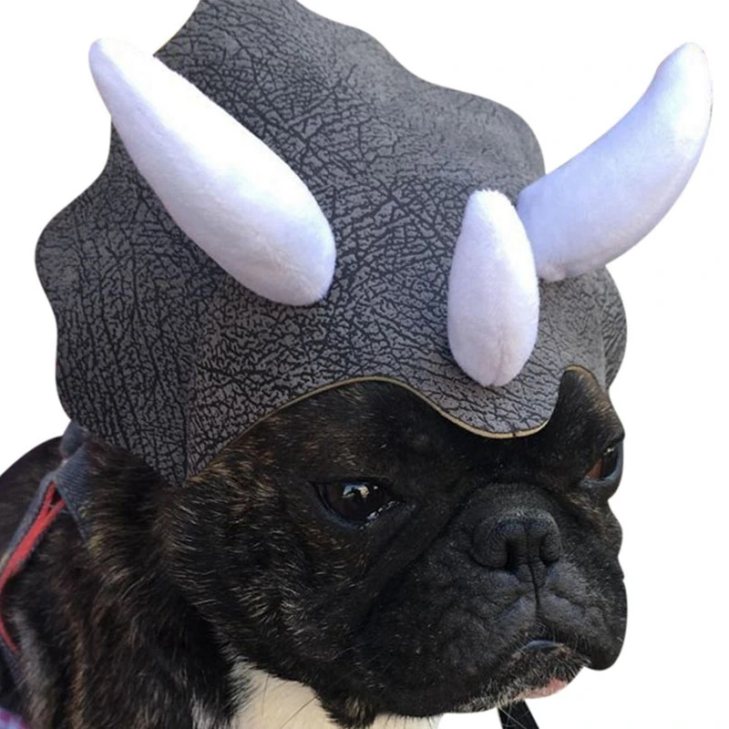 Pet Dog Dinosaur Hat Pet Cat Dog Hat Pet Transformation Cap Pet Headgear Costume Dog Hat Cap-A51M