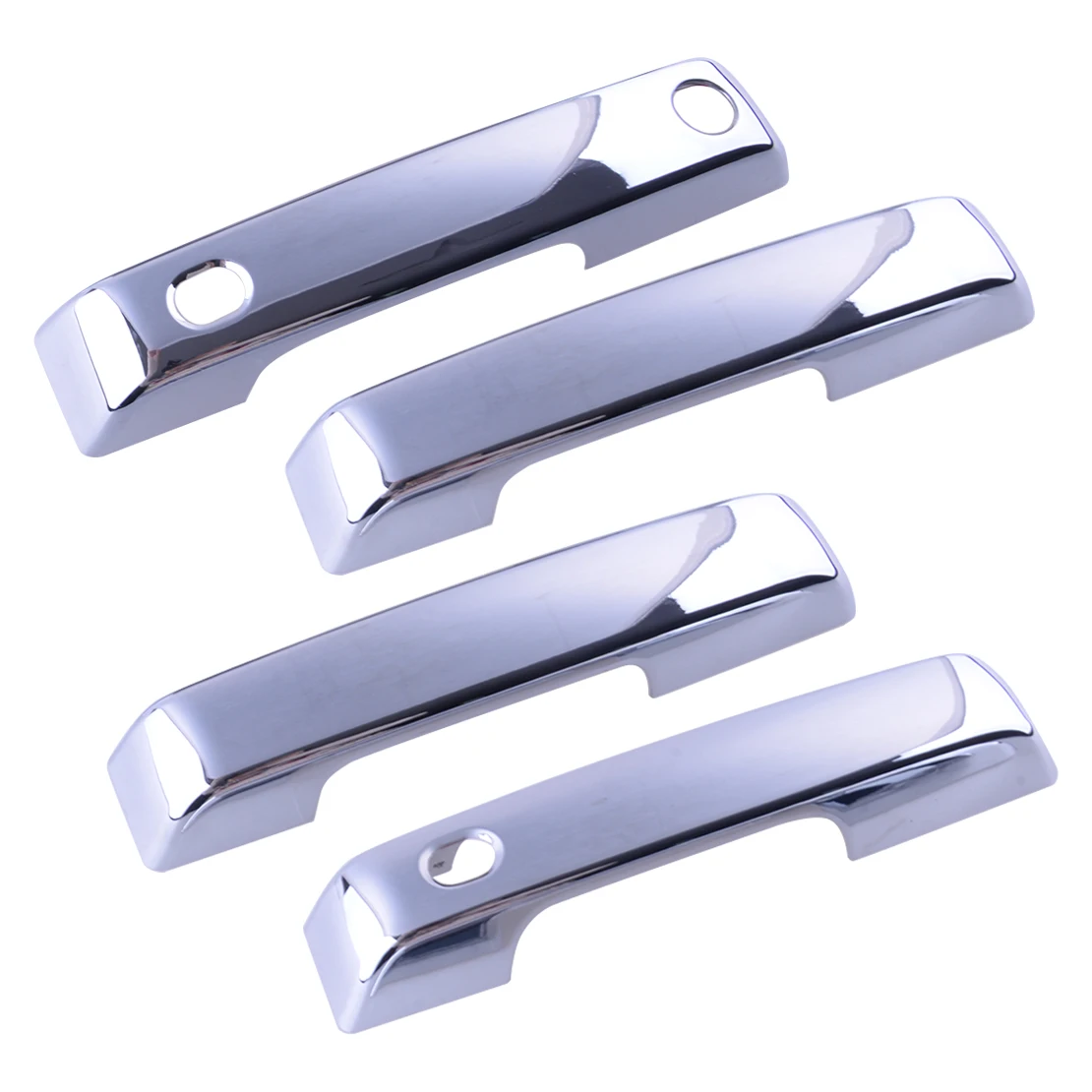 

4Pcs Car Exterior Left Right Door Handle Cover Trim ABS Decoration Fit For Ford F150 2022 2021