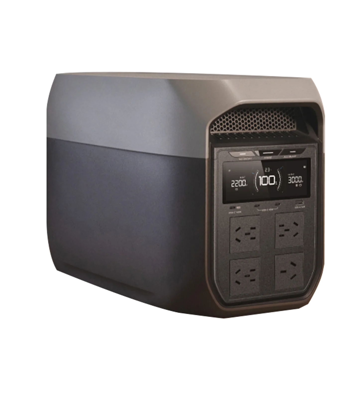 

# Портативная электростанция DELTA3 Max 2000W с чистой синусоидальной волной, MPPT-контроллером и возможностью зарядки от автомобиля для кемпинга и домашнего использования