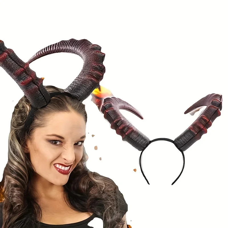 

Spooktacular Halloween Decorations Fun Props Devil Horns Ghostly Headbands for Carnival Parties