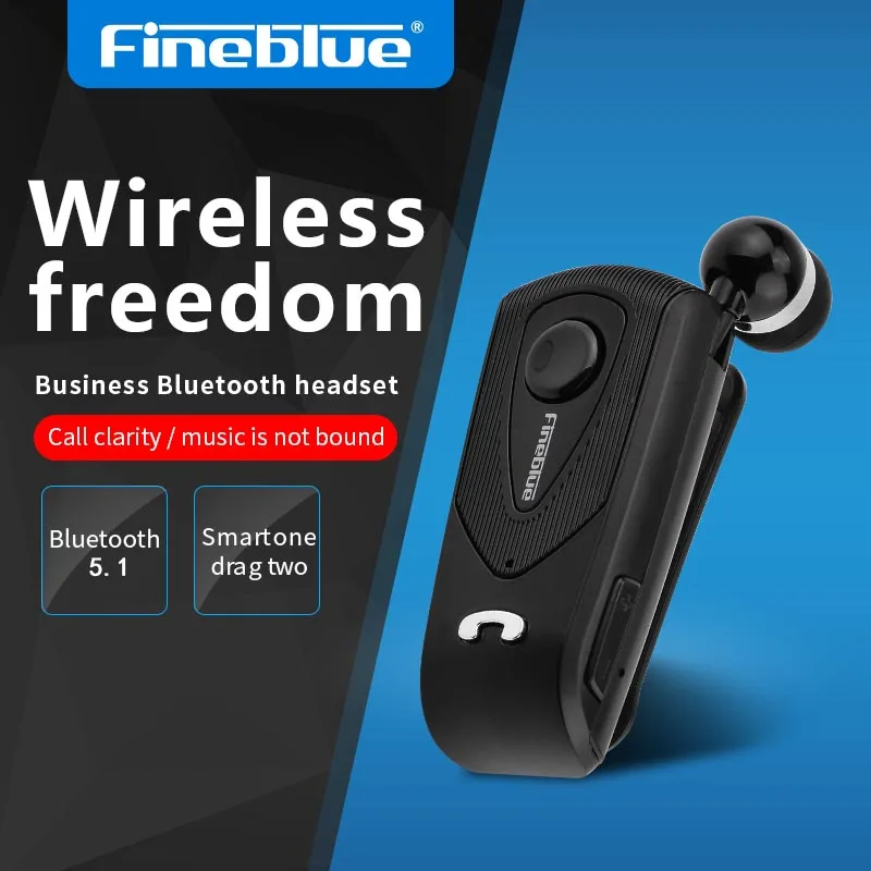 Fineblue F930 беспроводная гарнитура Freedom для бизнеса, Bluetooth гарнитура с функцией звонка, музыка без привязки, умные наушники с двумя Bluetooth