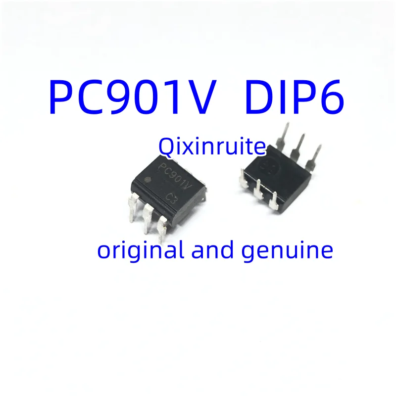 

Qixinruite Совершенно новый оригинальный подлинный PC901V DIP6 интегральная микросхема