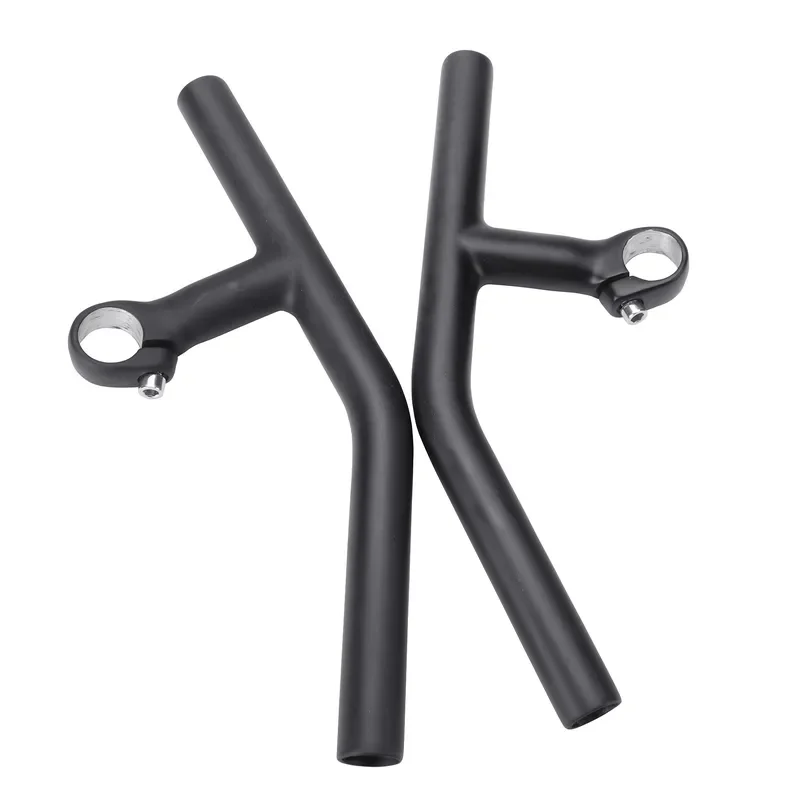 Full carbon fiber bicycle handle mountain bike modified handle rest small handle pair
