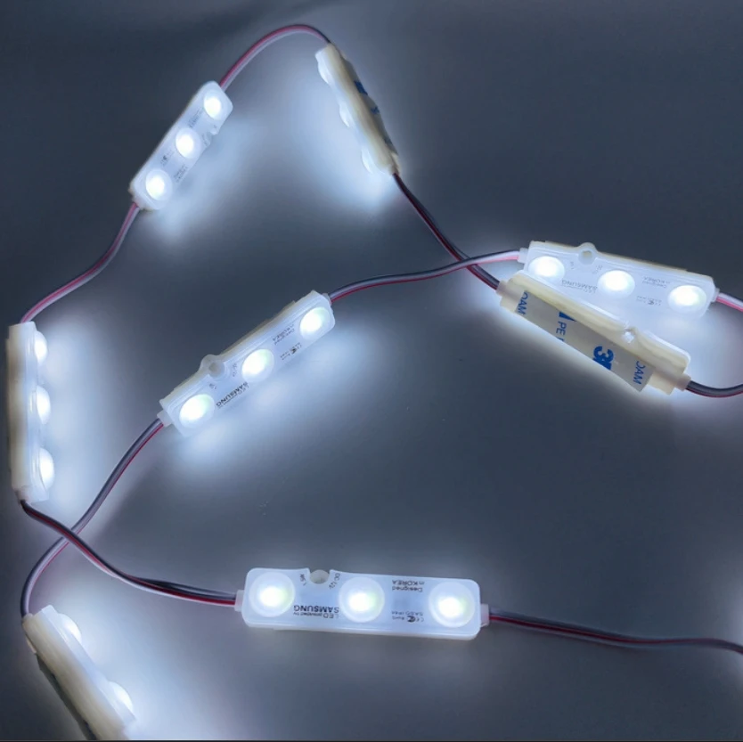 LED Module lighting SMD 5730 3 LEDs IP65 waterproof white warm white DC 12V Advertising Light Led Sign Backlight light