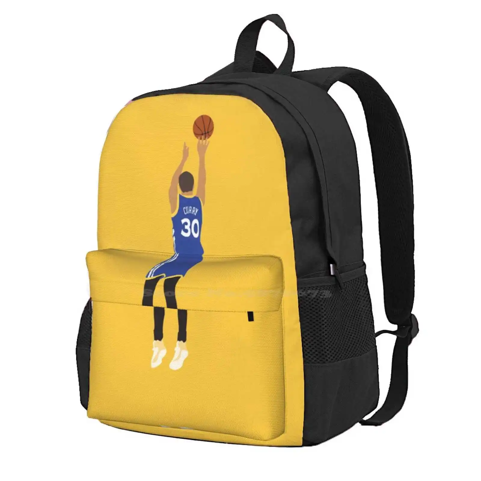 Curry Hot Sale Schoolbag Backpack Fashion Bags Basketball Stephen Player Sports Hoop Golden State Team Shimmy Slam Curry