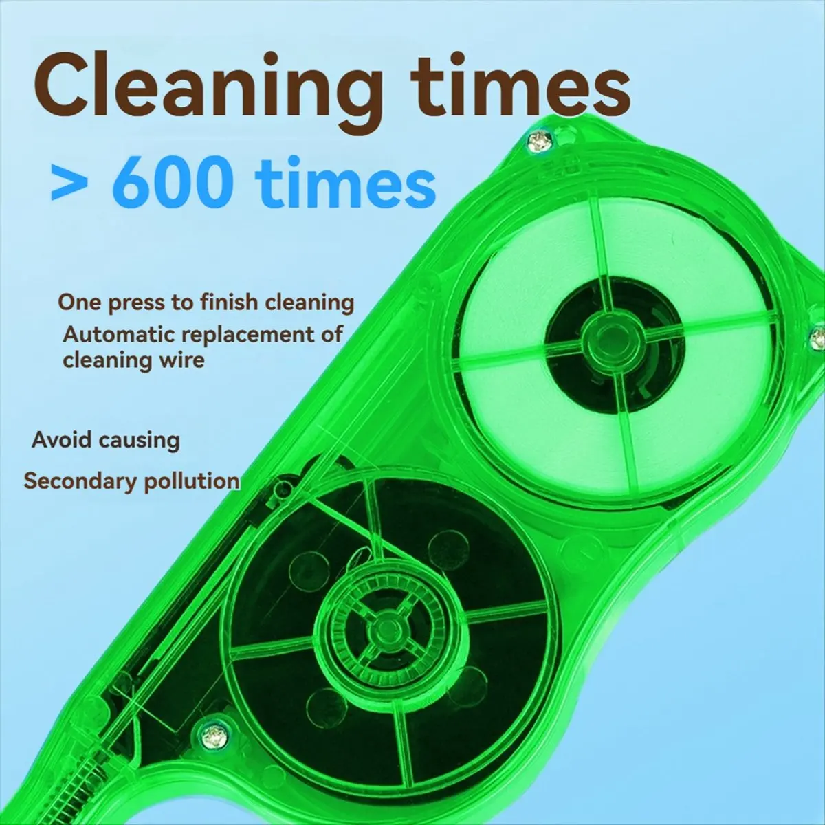 Stable- A-M600 Fiber Optic Connector Cleaner for MPO&MTP Optical Fiber End Face Cleaning Pen for MPO/MTP Green