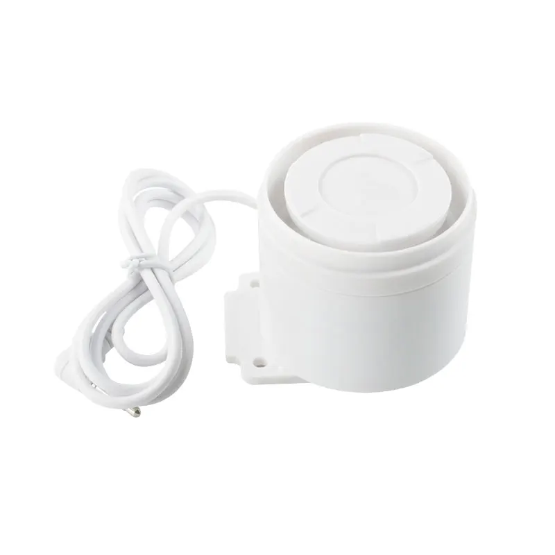 Minisirena con cable para interior, sistema de alarma de seguridad para el hogar, 120dB, G60, G20, G13, PG103, PG105