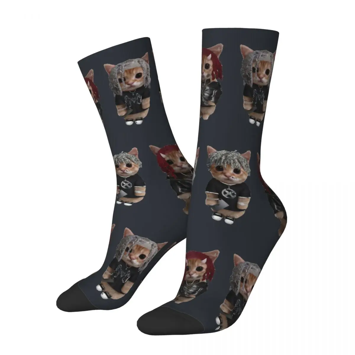 compression Sock for Men POP playboi carti Happy Seamless Pattern Printed Boy Crew Sock Casual Gift official-website tops fugees