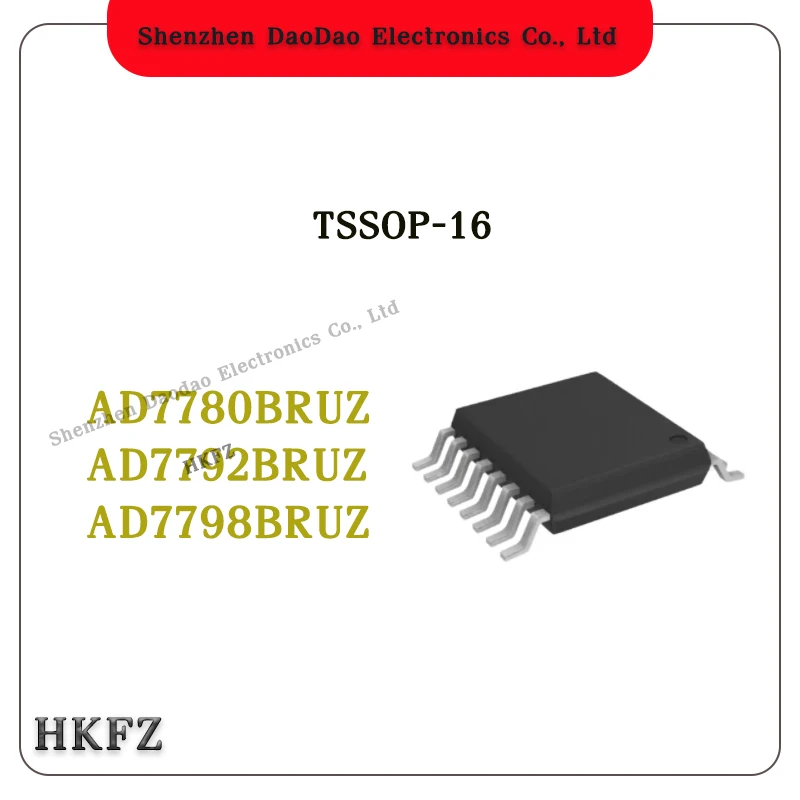 

AD7780BRUZ AD7792BRUZ AD7798BRUZ AD7780 AD7792 AD7798 BRUZ TSSOP-16 chip IC