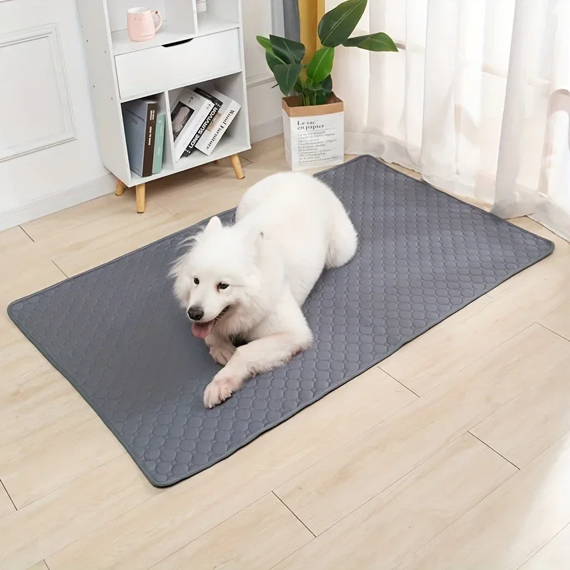 Pet floor mat universal in all seasons, anti-bite, waterproof and anti-urine sleeping mat, large dog cage pad