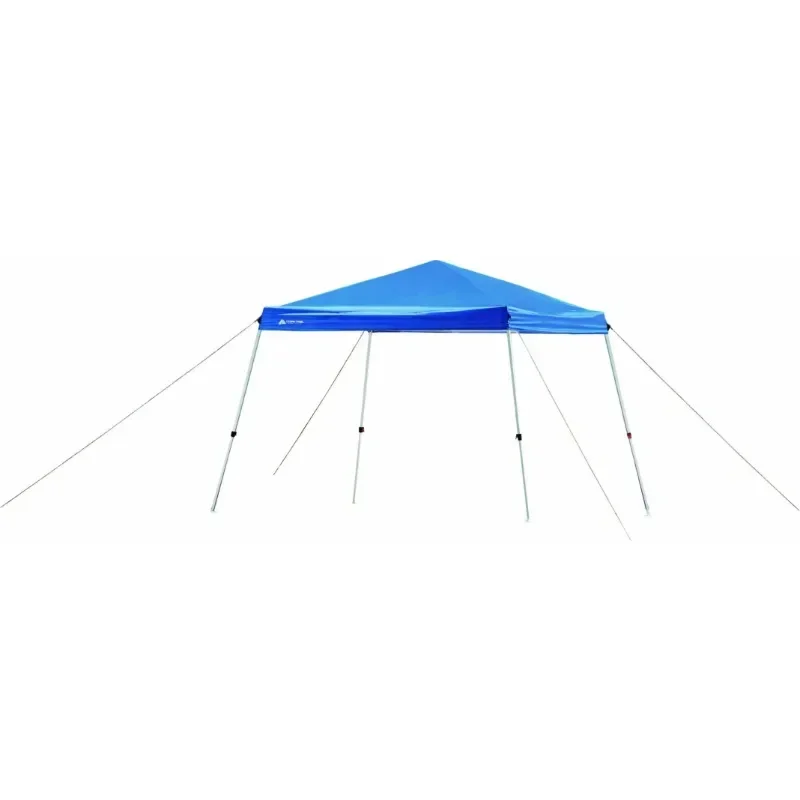 

High quality trail 10 'x 10' instantaneous diagonal leg sunshade, blue, outdoor multifunctional sunshade