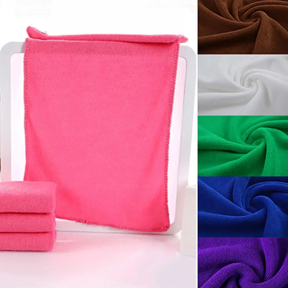 Dropshipping Bathroom Kitchen Supplies Car Wash Microfiber Towel Hand Face Shower Washcloth