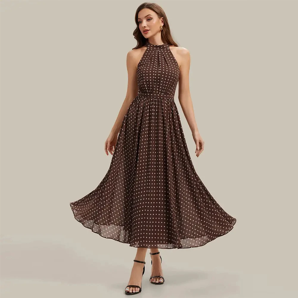 baziiingaaa-evening-dress-sleeveless-halter-neck-pleated-chiffon-elegant-a-line-midi-polka-dot-wedding-dresses-evening-dresse