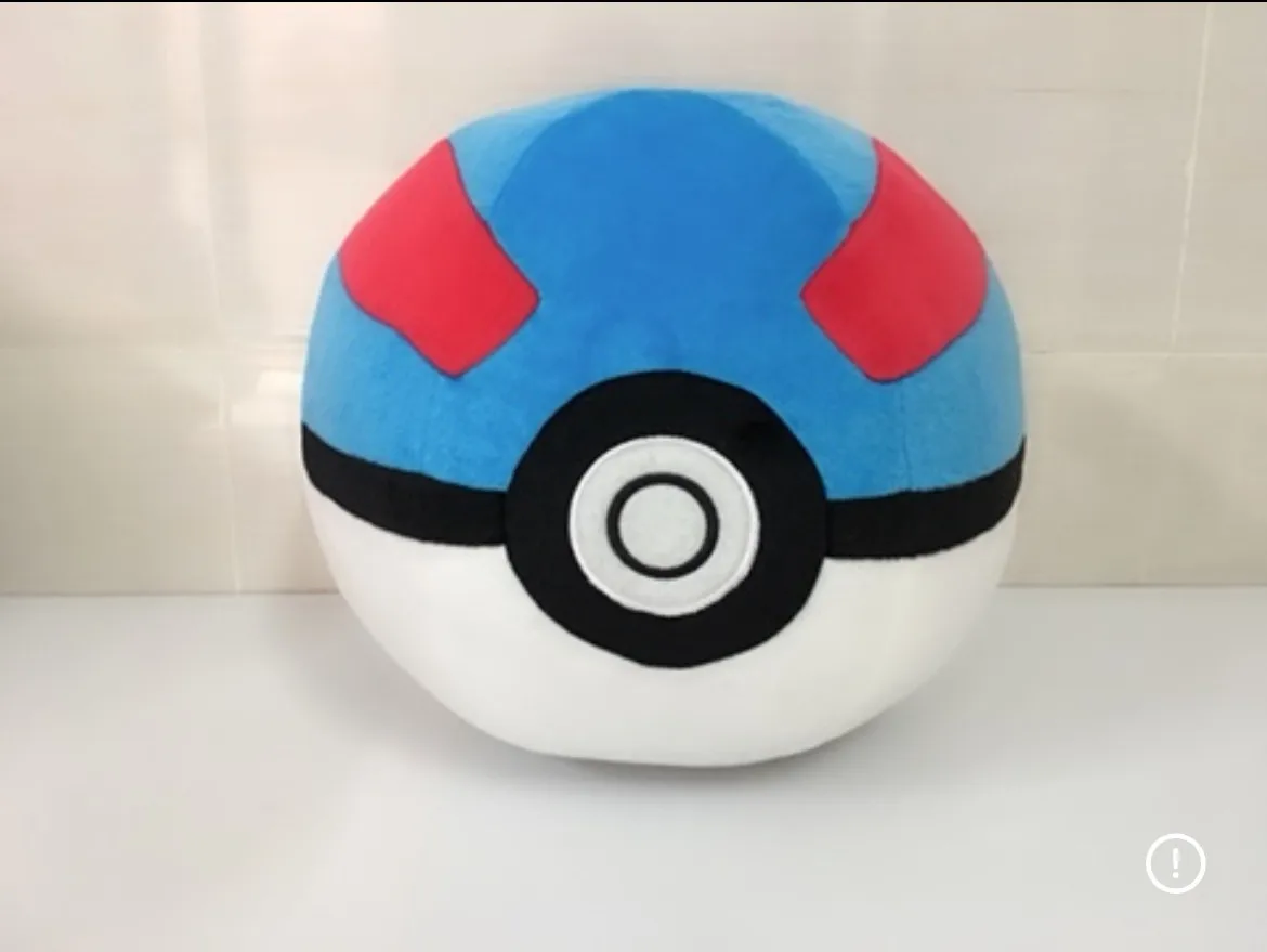

Плюшевая игрушка Pokémon Poké Ball, большие мягкие высококачественные подушки-игрушки, куклы, рождественские подарки для детей