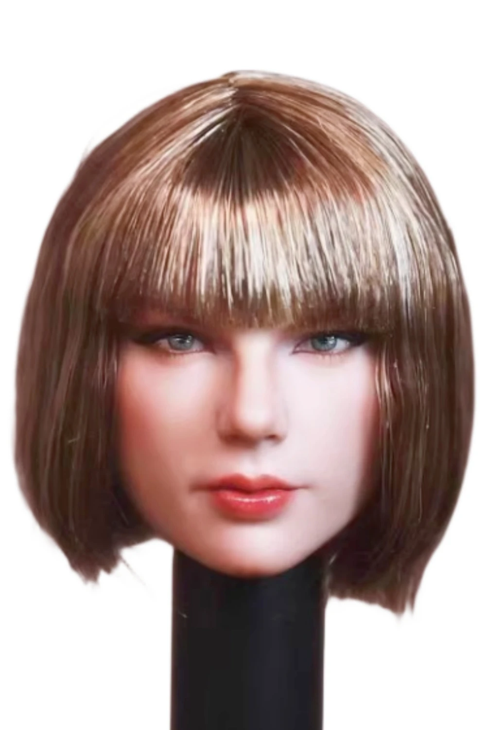 

HiPlay 1:6 Scale Female Head Sculpt, Beauty Singer European Girl Head Sculpture for 12-inch Action Figures H007E