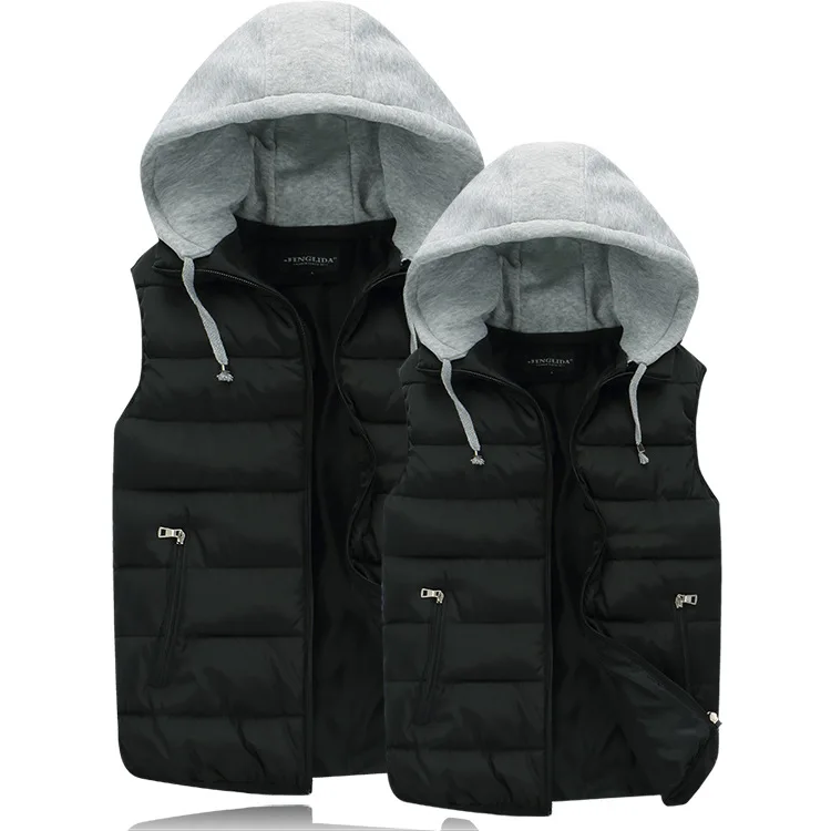 

Mens Womens Cotton Vest for Autumn Winter New Style Korean Version Thickened Couple Style Cargo Design Wholesale