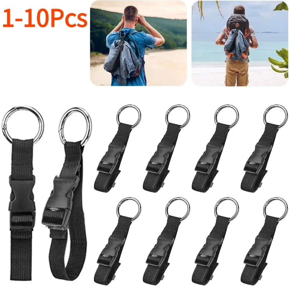 Travel Luggage Fixed Strap Backpack External Strap Portable Strap With Release Buckle Add-A-Bag Luggage Strap Belt Jacket Holder