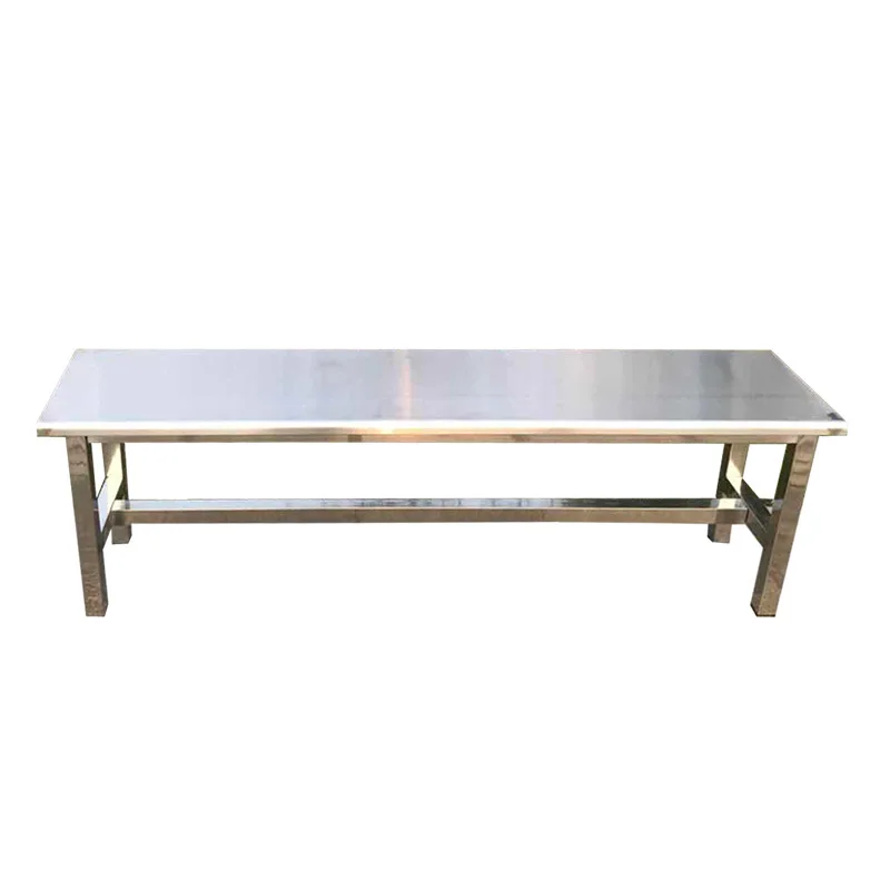 LH workshop stainless steel bench shoe stool rust-proof factory canteen rest stool