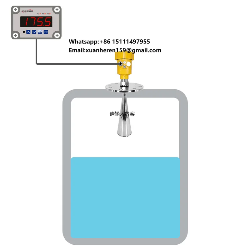 

Atech 60ghz Rs485 Modbus Radar Type Water Level Sensor