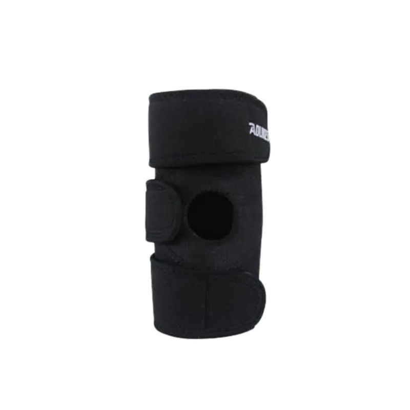 1pc Elastic Knee Support Basketball Soccer Brace Kneepad Fitness Running Cycling Adjustable Patella Knee Protection Safety Guard