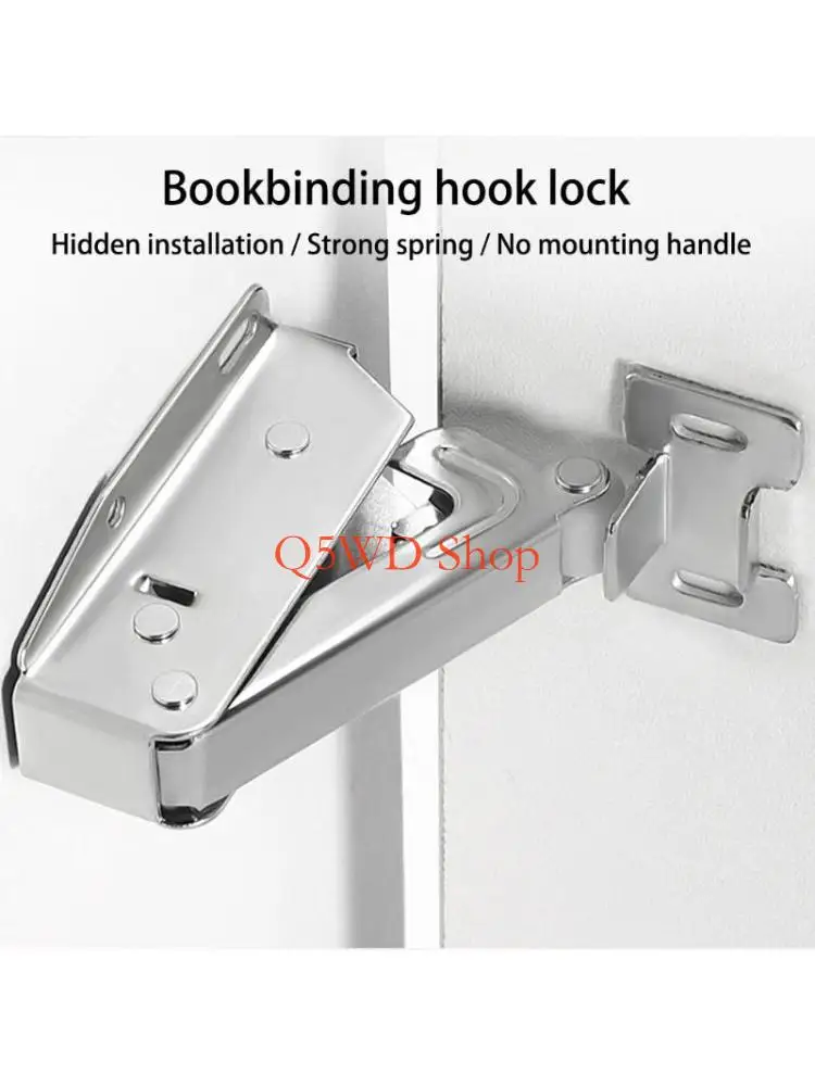 Q5WD Locking Device Open Catches Lock Push Type Catches Latches Drawer Cabinet Catches Touch Latches Enduring