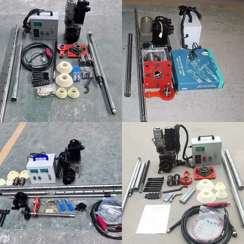 High Quality 2 in 1 Portable Line Boring and Welding Machine for Construction Works Repair