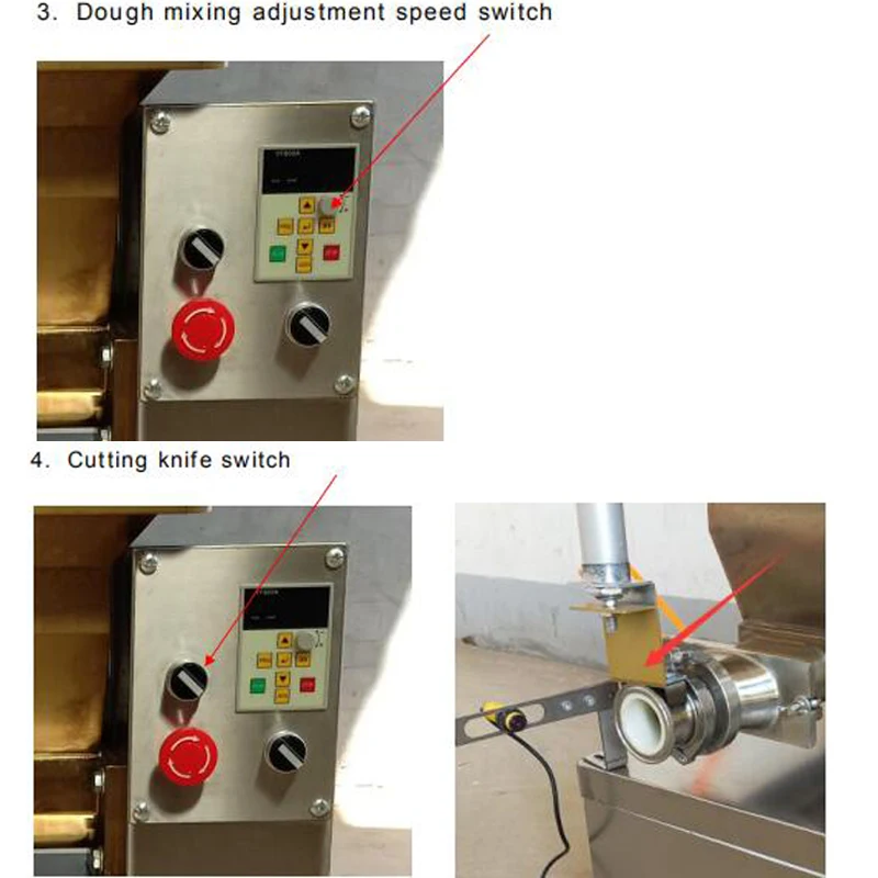 Teigschneidemaschine, automatischer Brotteiler, Runder, Teilen von Teigrunden, Trennmaschine