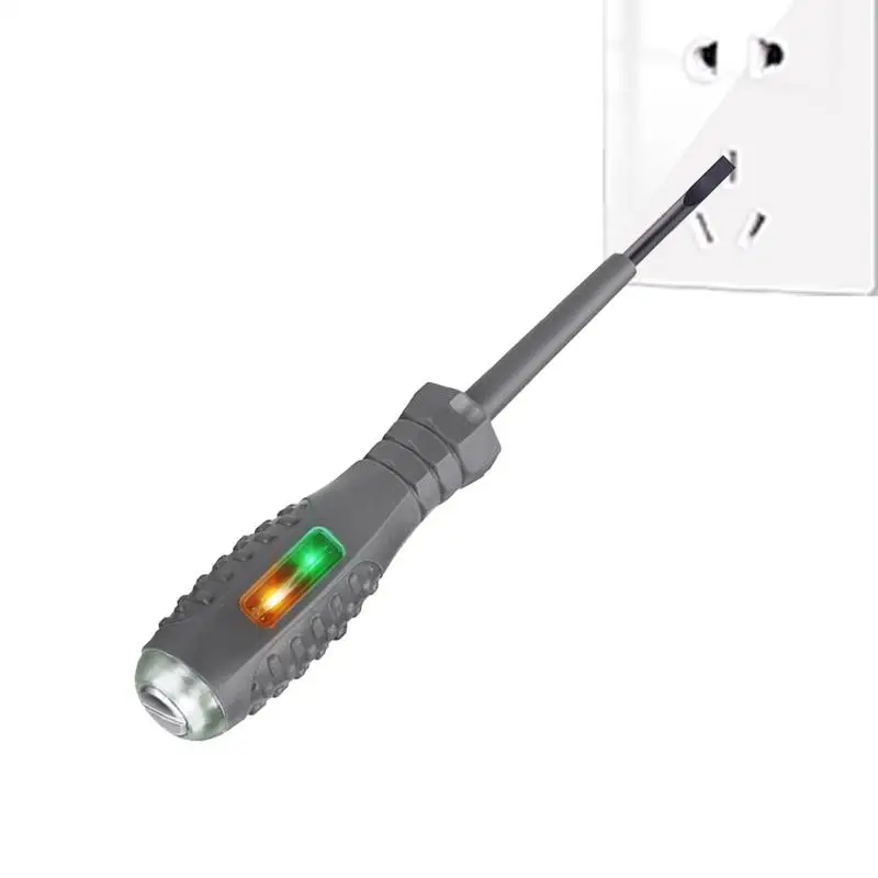 2-in-1 Screwdriver Electricity Detector High Torque Strong Magnetic Voltage Test Pen Screwdriver Electrical Circuit Tester