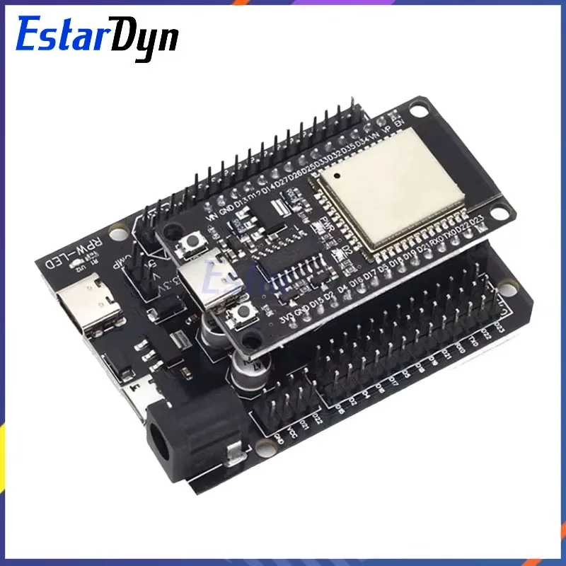 ESP32 Development Board TYPE-C USB CH340C WiFi+Bluetooth Ultra-Low Power Consumption Dual Core ESP32-DevKitC-32 ESP-WROOM
