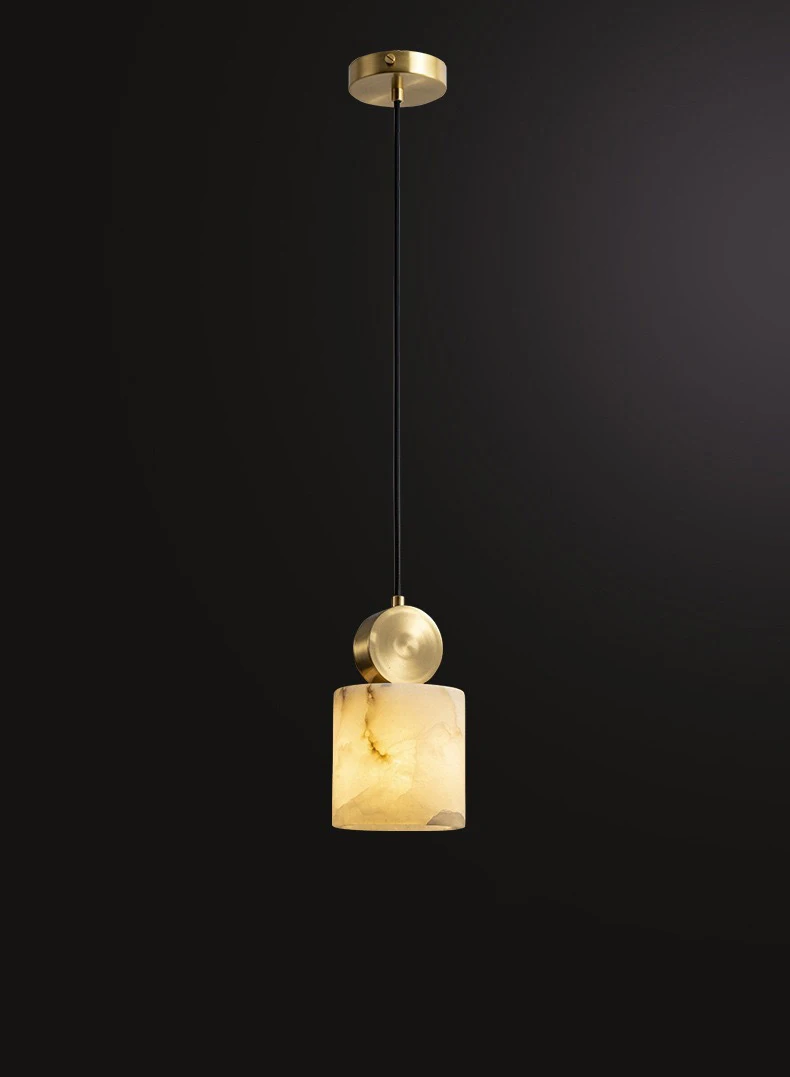 Natural Marble Chandelier G9 Bulb For Dining Room Beroom