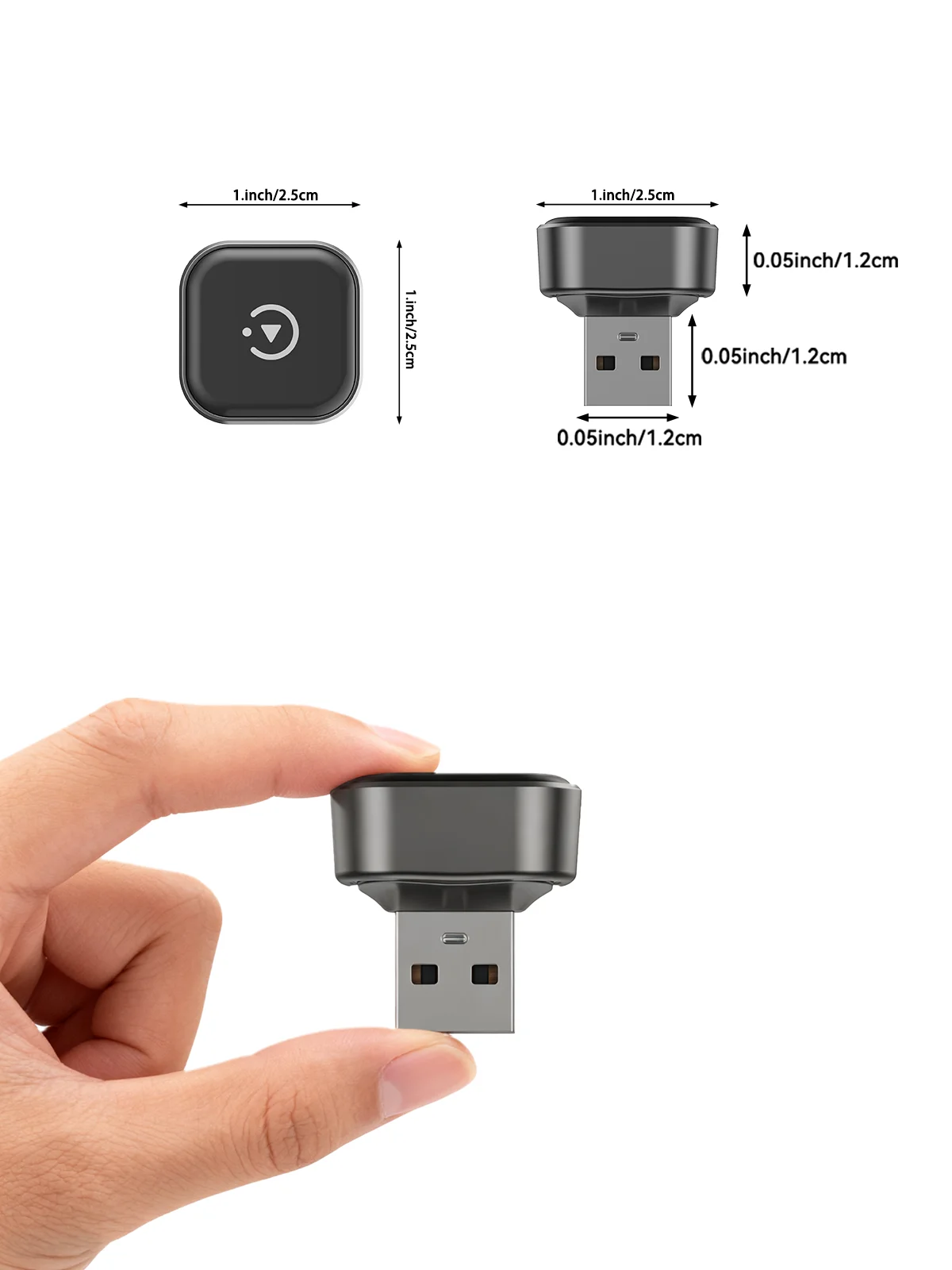 2 في 1 CarPlay اللاسلكي وAndroid Auto Dongle Fast Auto-Connect المدمجة التوصيل والتشغيل لهاتف iPhone Android، USB A/USB-C بدون تأخير