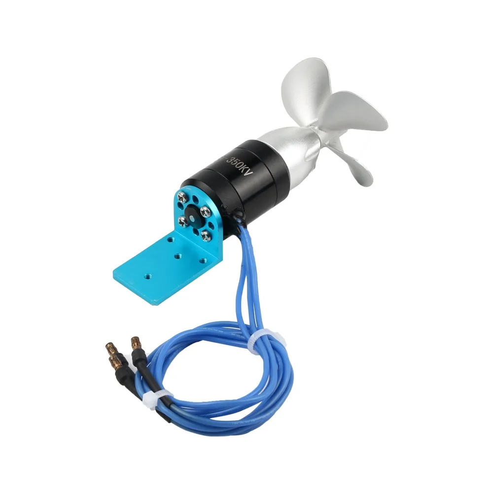 FATJAY 2838 24V 2,4Kg propulsor submarino de empuje IPX8 Motor sin escobillas impermeable con hélice de 60mm para barcos RC ROV