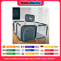 IMBABY Baby Playpens Square Playpen for Children Indoor Children's Play Playpen Safety Barries Fence Large Baby Playground