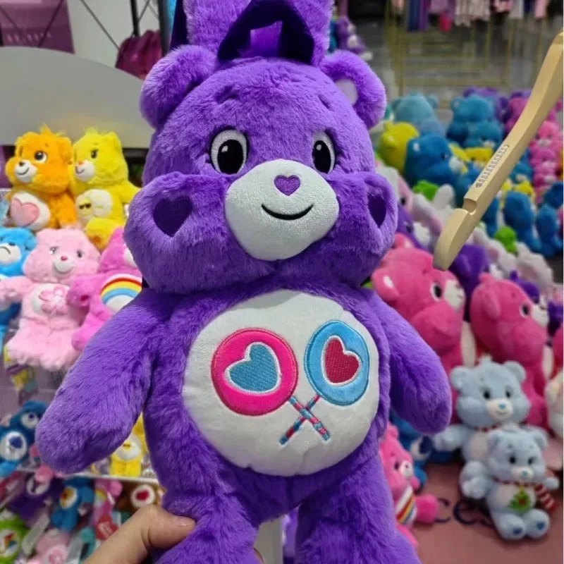 Neue Kawaii 40 cm CareBears Care Bears Nette Plüsch Spielzeug Rucksack Puppe kinder Schulter Tasche Rucksack Geburtstag Geschenk Weihnachten geschenk