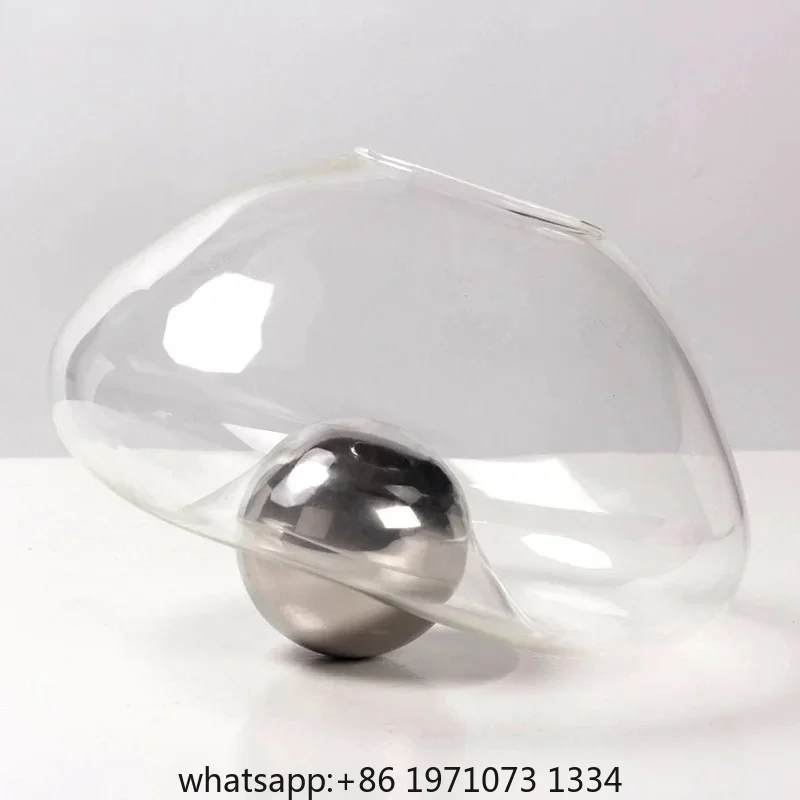 Sphericity Bracket Glass Vase Hydroponics Floral Vases Desk Decoration Artificial Flowers Decorative Flower Arrangement