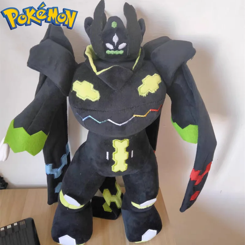 

NEW 45cm Pokemon Games Zygarde Plush Toy Soft Stuffed Animals Doll Throw Pillow Halloween Room Decorate Children's Birthday Gift