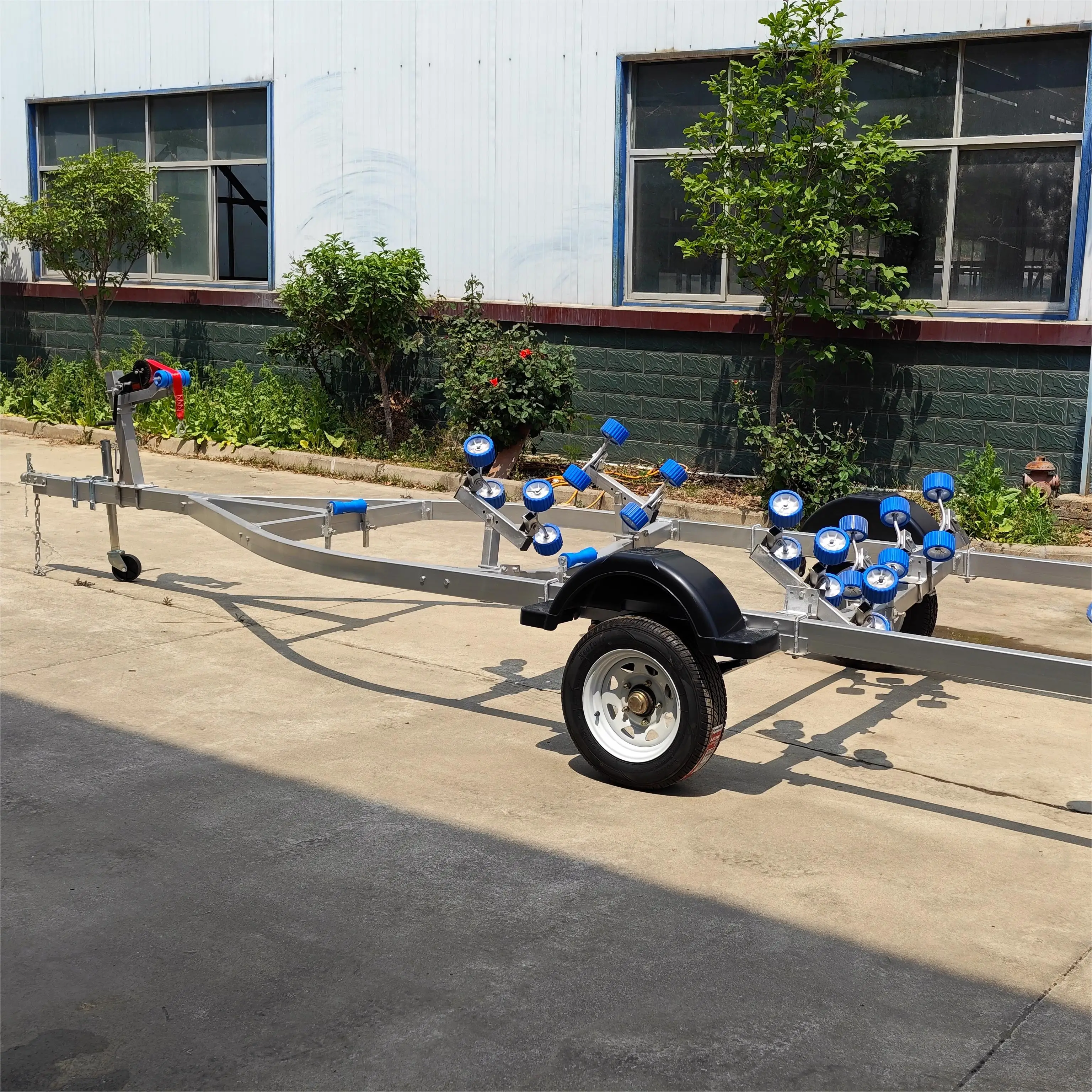 High Quality Customized New hot sale Boat Ship Vessel Trailer Production