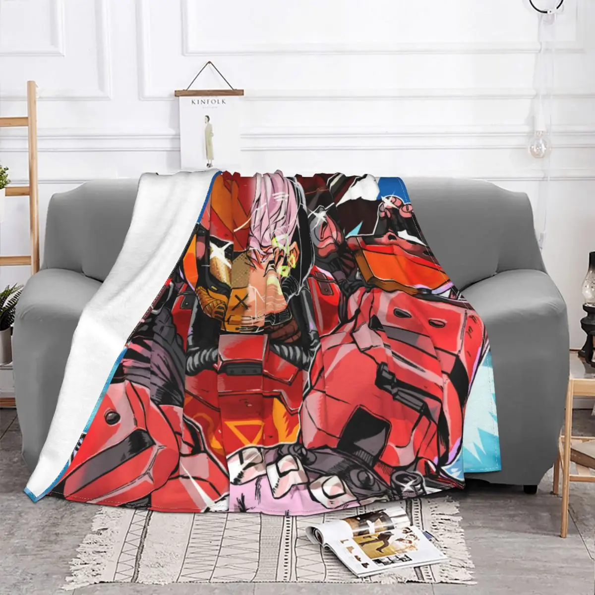 Art Apex Legends Crypto Shooting Game Blanket Velvet Autumn/Winter Multifunction Thin Throw Blankets For home Rug Piece