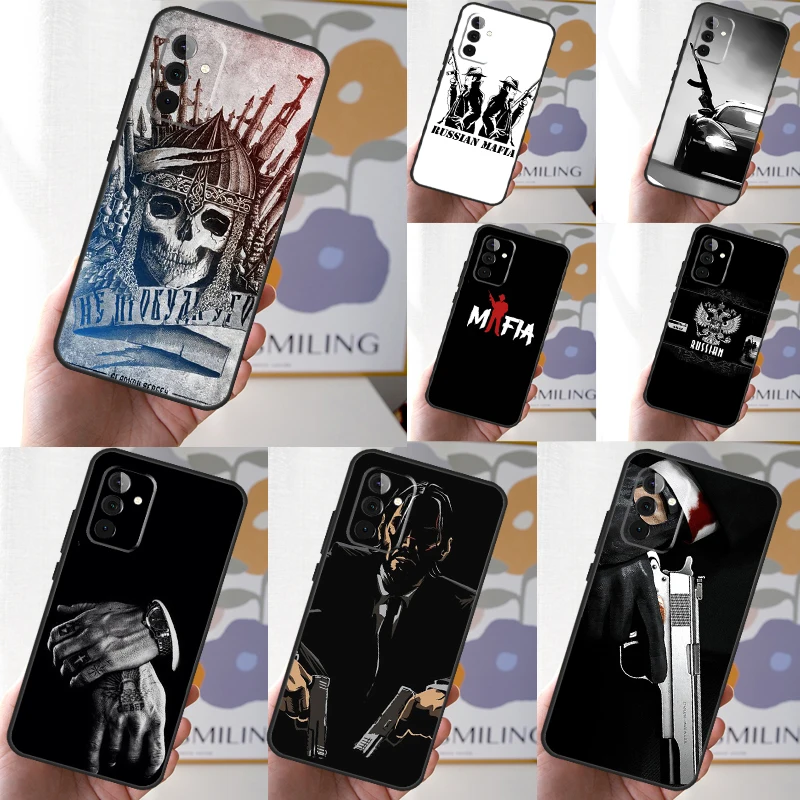 Russian Mafia Phone Case For Samsung Galaxy A34 A54 A14 A53 A33 A13 A12 A32 A52 A15 A25 A35 A55 A71 A51