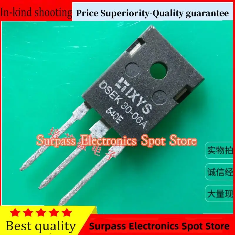 

10PCS-100PCS DSEK30-06A DSEC30-06A TO-247 30A/600V Price Superiority-Quality guarantee