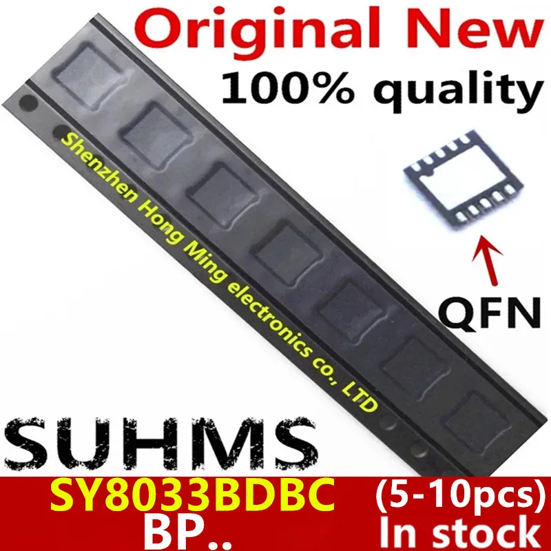 (5-10 pezzi) 100% nuovo SY8033BDBC SY8033(BP0KD BP1KW BP1YH BP2YH BP1 BP2 BP) QFN-10 Chipset