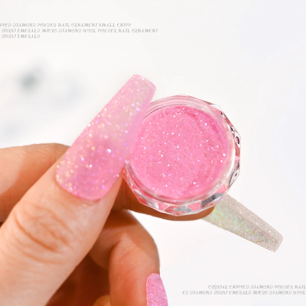 3g/Flasche Nail Art Starlight Zucker pulver 12 bunte Puder bonbons für Maniküre Politur Glitter Maniküre Zubehör