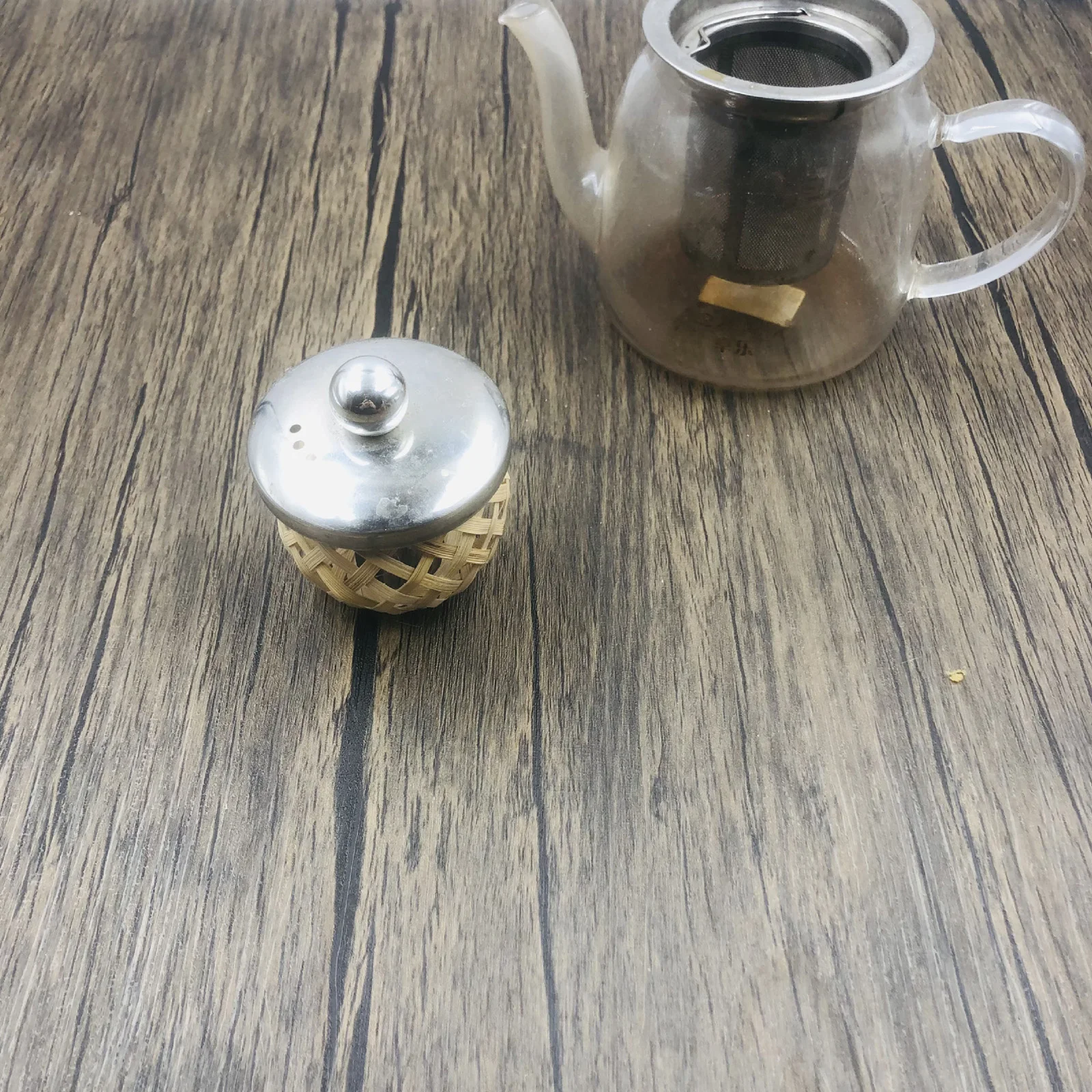 

Bamboo Lampshade Teapot Lid Holder Tea Ceremony Accessory Hollow Design Practical Home Office Restaurant Hotel Bamboo